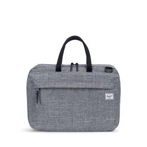 Herschel Supply Co. Sandford Laptop Messenger Bag in Gray Raven Crosshatch